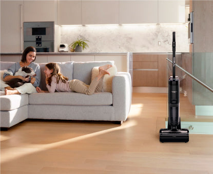 Tineco FLOOR ONE S7 FlashDry intelligenter Nass- und Trockensauger, staubsauger, staubsauger kabellos, akku staubsauger, wischsauger, wischmop, Besen, ginster