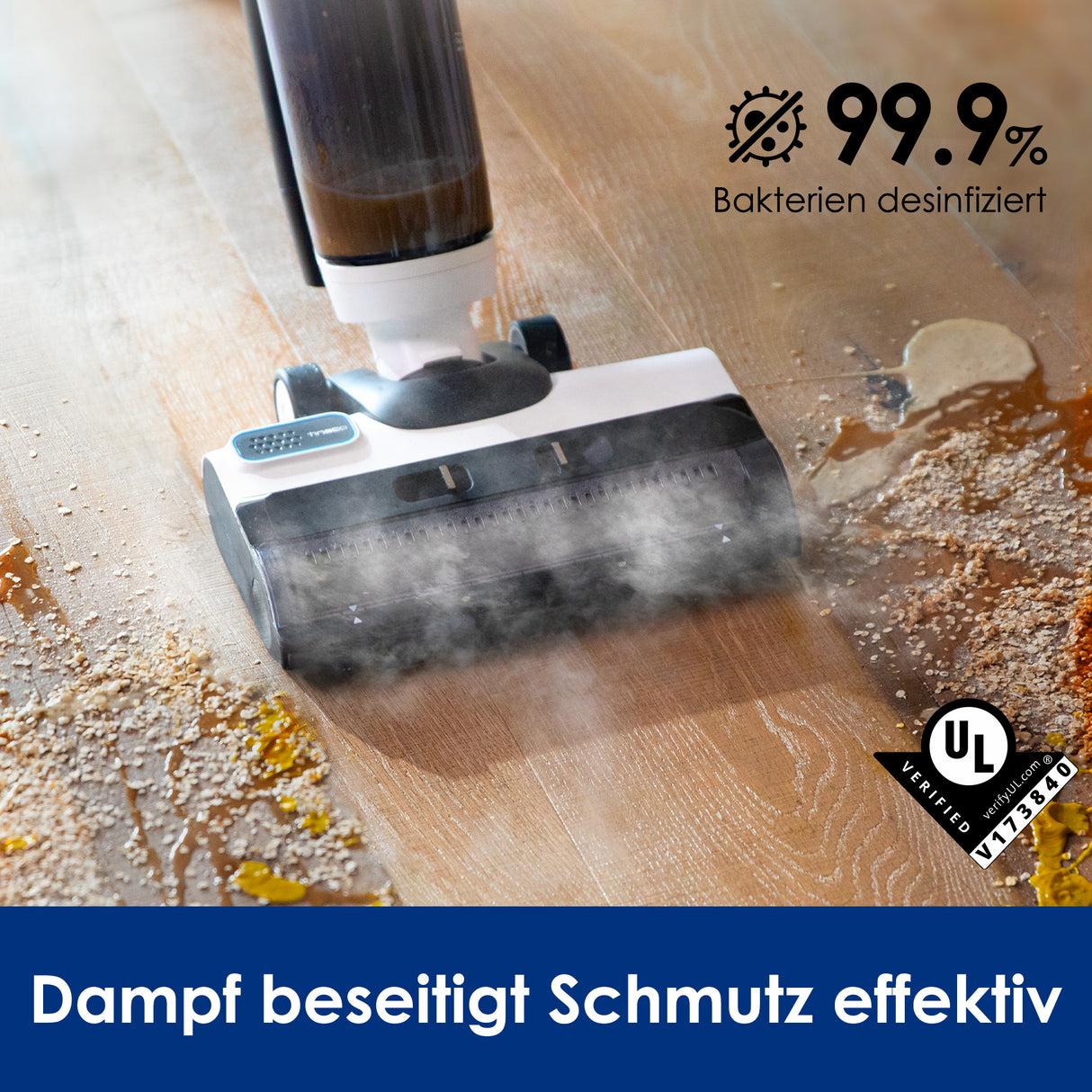 Tineco FLOOR ONE S5 Steam intelligenter Nass- und Trockensauger, nasssauger, nass trockensauger, staubsauger, wischsauger, wischmop